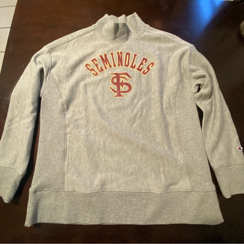 Vintage 80s College Florida State Seminoles Sweatshirt size Small Reverse Weave